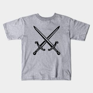 Crossed Swords Kids T-Shirt